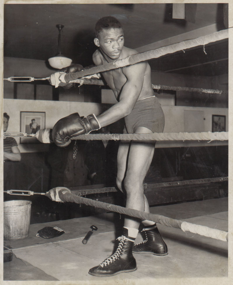 Ike Williams NBA Lightweight Champion 1945